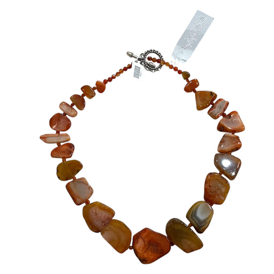 28911 Agate Sterling Silver Necklace
