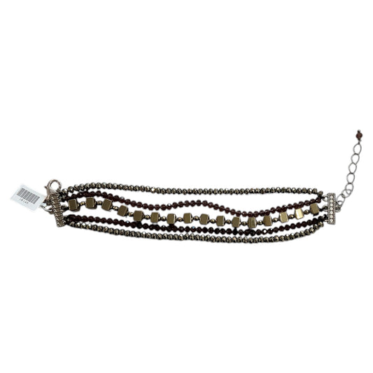 18145Multi Strand Beaded Bracelet