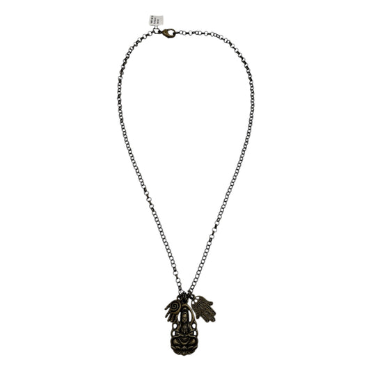 18691 Brass Zen Necklace