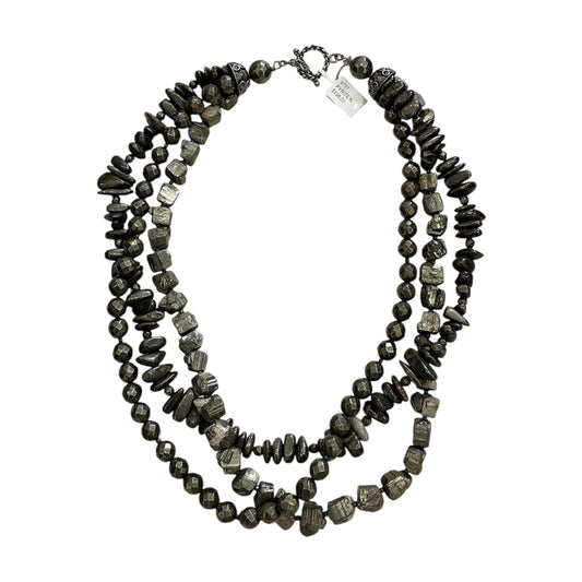 9737 Chalco Pyrite Necklace