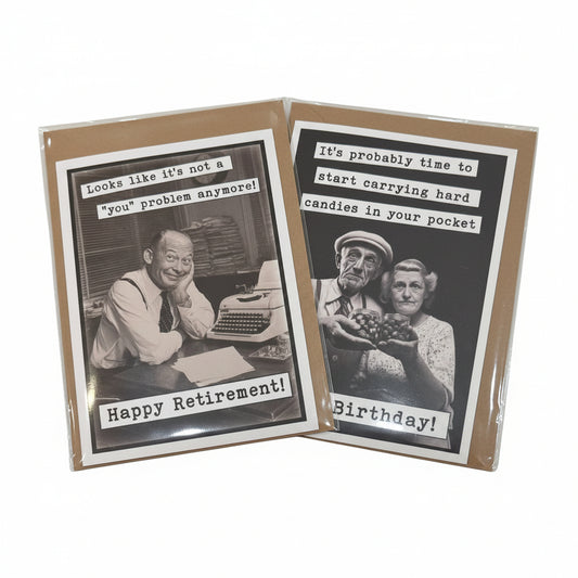 Black and White Card GF2153