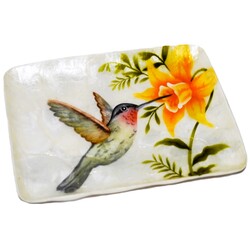 Capiz Shell Rectangle Tray GF5196 Hummingbird