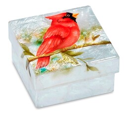 Capiz Shell Box GF5187 Cardinal