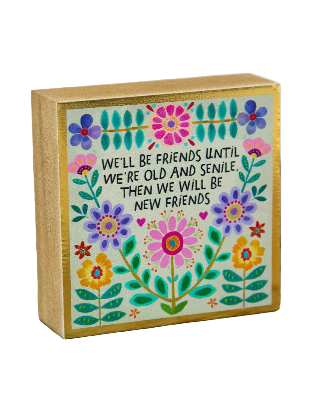 Tiny block Keepsake Friends