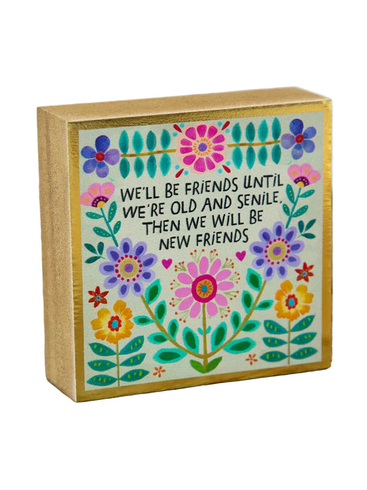 Tiny block Keepsake Friends