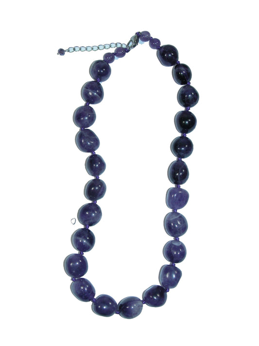 5060 Amethyst Beaded Necklace