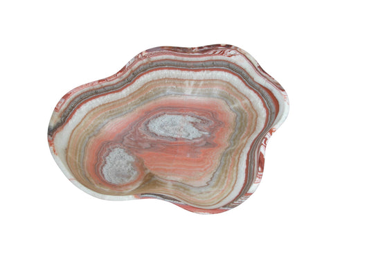 Carved Onyx Bowl One of a Kind BOWL08