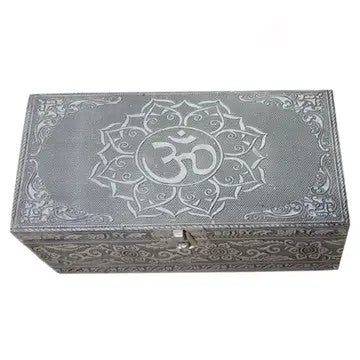 Silver Ohm Trinket Box GF5062
