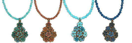 H2038C Turquoise Necklace