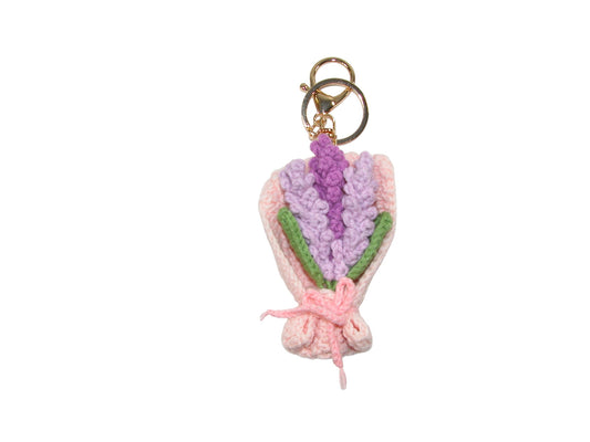 Crochet Lavender Keychain GF2147