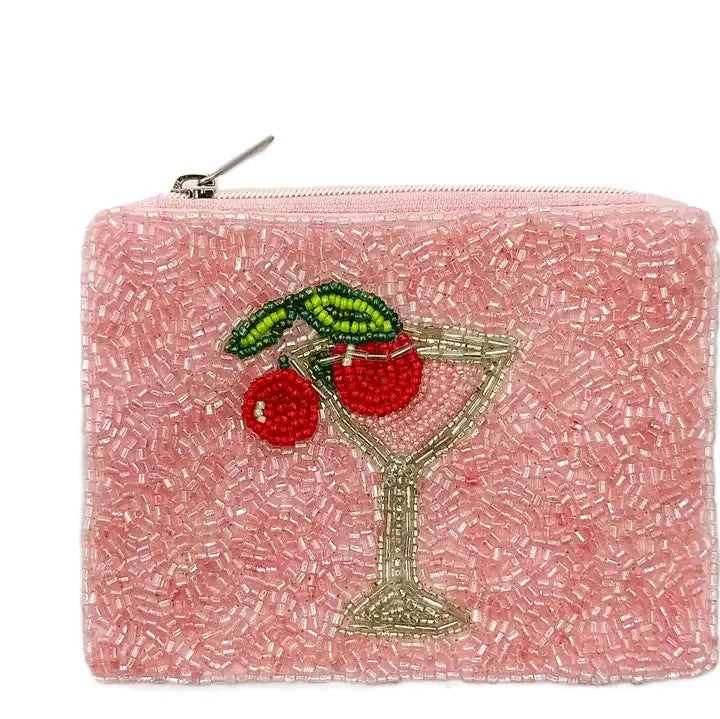 Beaded Coin Purse GF4817 Martini